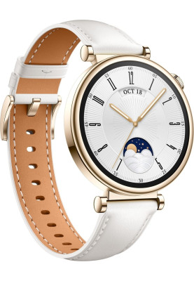 Smart Watch Huawei GT 4 41mm White (Leather Strap) UA