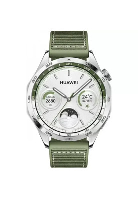 Smart Watch Huawei GT 4 46mm Green (Woven Strap) UA