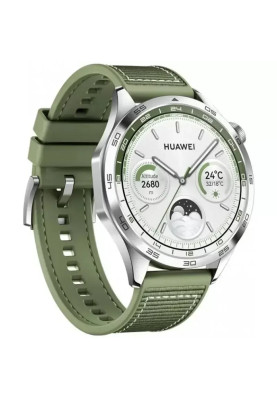 Smart Watch Huawei GT 4 46mm Green (Woven Strap) UA