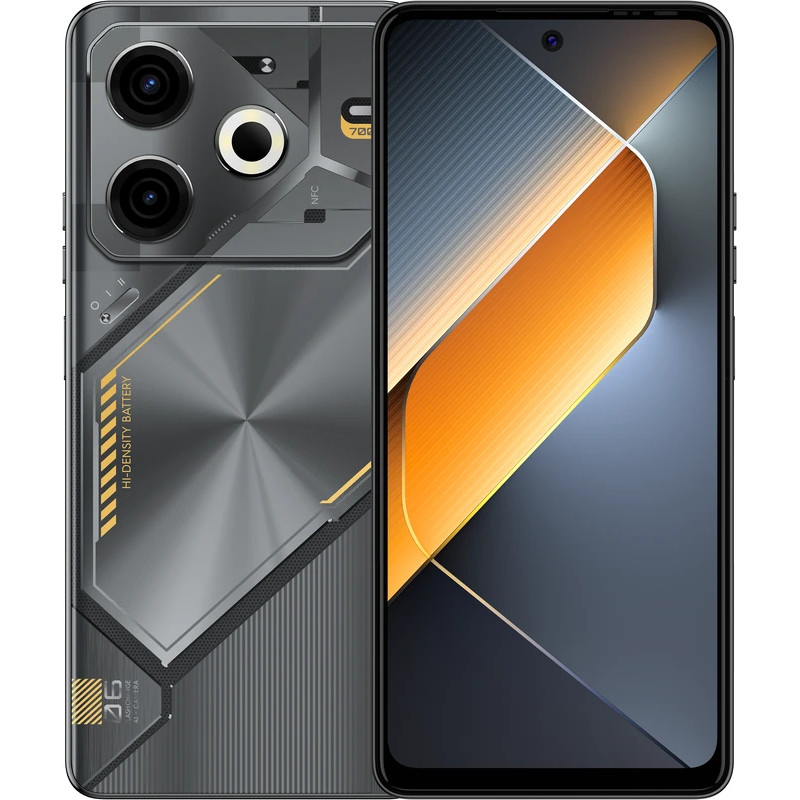 Смартфон Tecno Pova 6 Neo (LI6) 8/128Gb Speed Black (4894947021015) UA UCRF