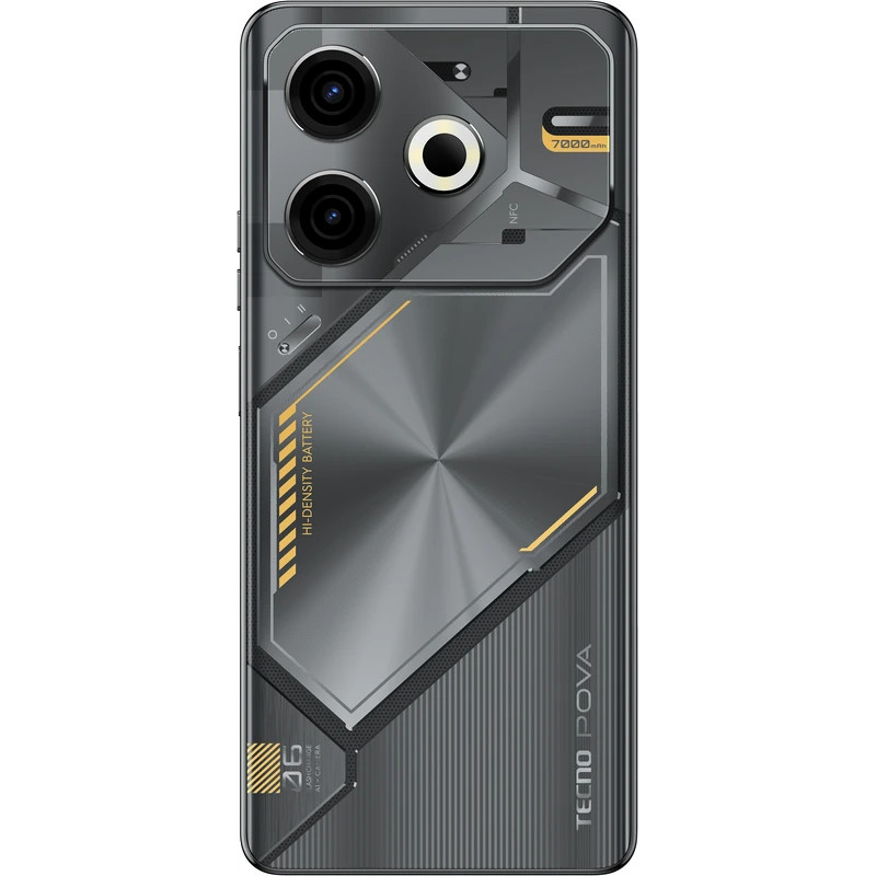 Смартфон Tecno Pova 6 Neo (LI6) 8/128Gb Speed Black (4894947021015) UA UCRF
