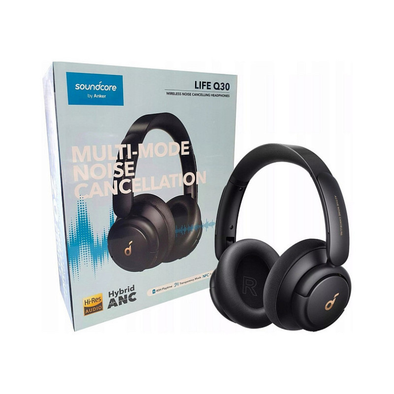 Bluetooth Stereo Anker SoundCore Life Q30 Black UA