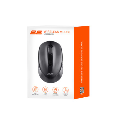 Bluetooth миша 2E MF230 Silent black (2E-MF230WB) Bluetooth миша 2E MF230 Silent black (2E-MF230WB)