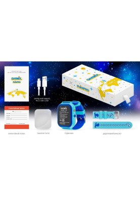 Smart Watch GARMIX PointPRO-200 4G/GPS/WIFI/VIDEO CALL Blue UA UCRF