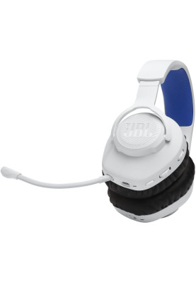 Bluetooth Stereo JBL QUANTUM 360P Console Wireless (JBLQ360PWLWHTBLU) White/Blue UA