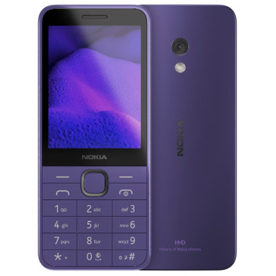 Телефон Nokia 235 4G TA-1614 DS 2024 Purple UA UCRF