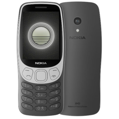Телефон Nokia 3210 TA-1618 DS 2024 Grunge Black UA UCRF