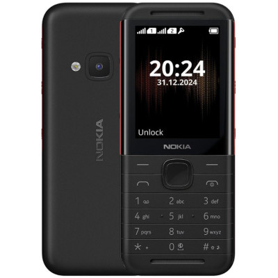 Телефон Nokia 5310 TA-1603 DS 2024 Black-Red UA UCRF