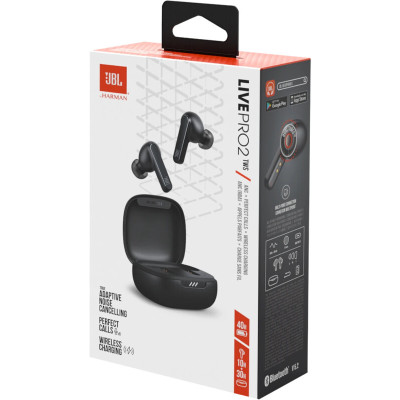 TWS JBL Live PRO 2 5.2 Black (JBLLIVEPRO2TWSBLK) UA