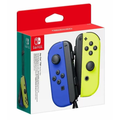 Джойстик Nintendo Joy-Con Blue Yellow Pair Global (45496431303)