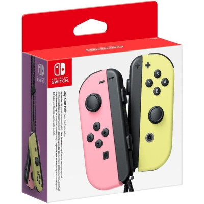 Джойстик Nintendo Joy-Con Controller Pastel Pink/Pastel Yellow Global (45496431686)