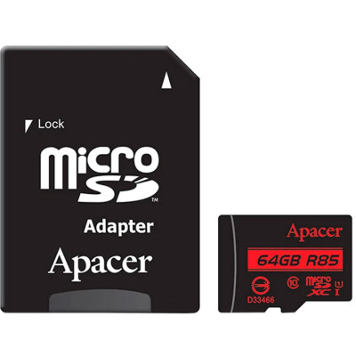 Micro SD 64GB/10 Class Apacer
