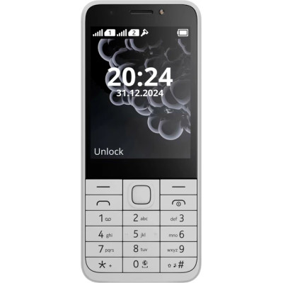Телефон Nokia 230 TA-1609 2024 White UA UCRF