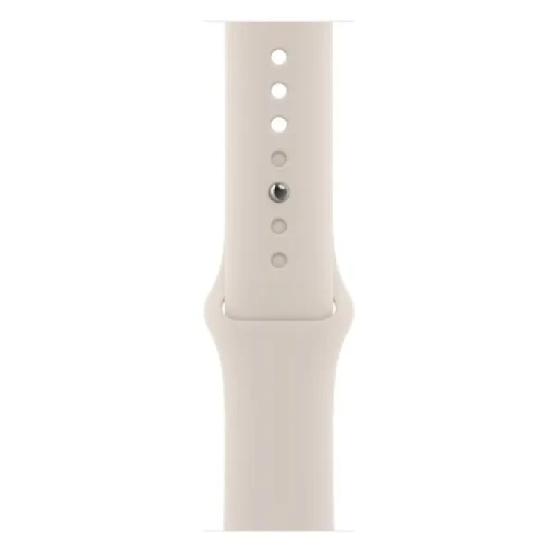 Apple Watch Series 8 GPS 45mm Starlight Aluminium with Starlight Sport Band MNP23 UA