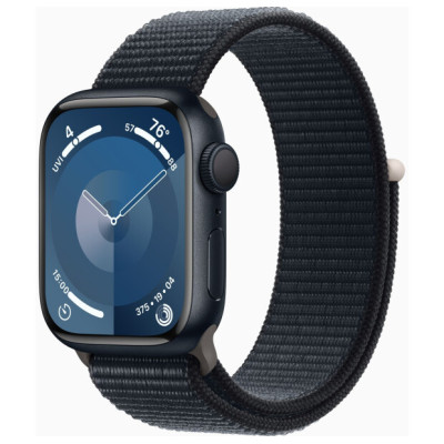 Apple Watch Series 9 GPS 41mm Midnight Aluminium with Midnight Sport Loop MR8Y3