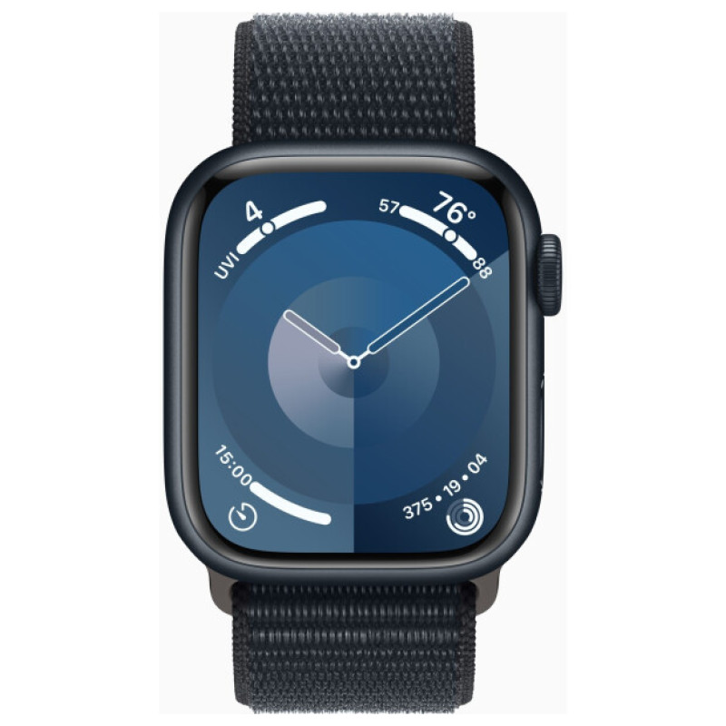 Apple Watch Series 9 GPS 41mm Midnight Aluminium with Midnight Sport Loop MR8Y3