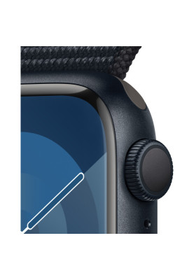 Apple Watch Series 9 GPS 41mm Midnight Aluminium with Midnight Sport Loop MR8Y3
