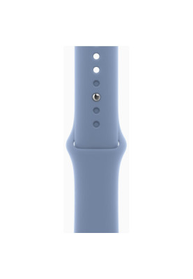 Apple Watch Series 9 GPS 41mm Silver Aluminium with Storm Blue Sport Band M/L MR913
