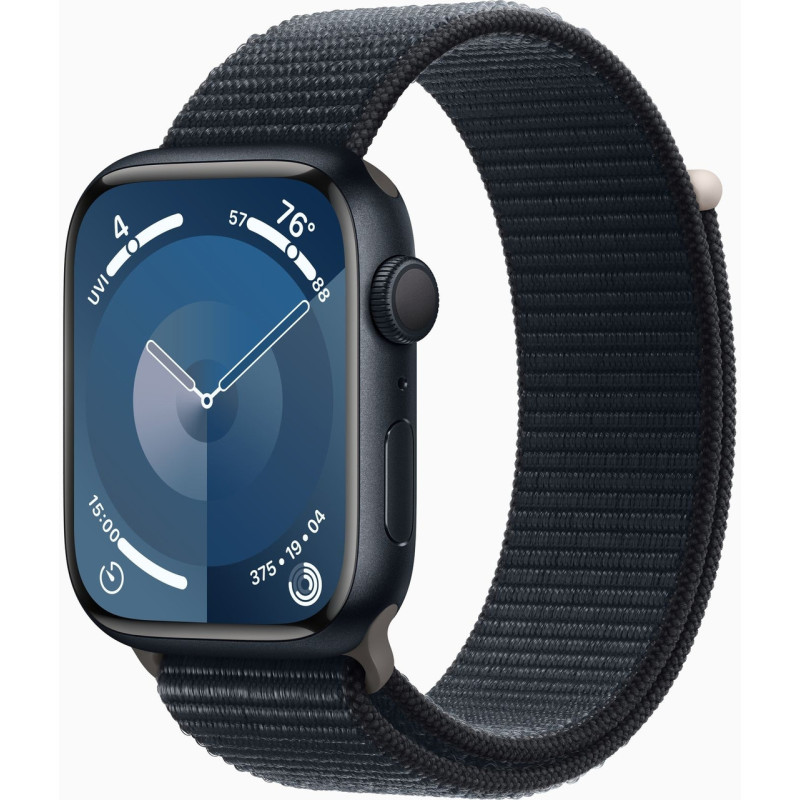 Apple Watch Series 9 GPS 45mm Midnight Aluminium with Midnight Sport Loop MR9C3