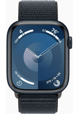 Apple Watch Series 9 GPS 45mm Midnight Aluminium with Midnight Sport Loop MR9C3