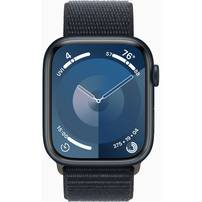 Apple Watch Series 9 GPS 45mm Midnight Aluminium with Midnight Sport Loop MR9C3