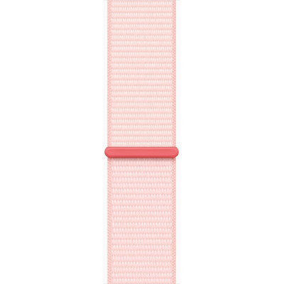 Apple Watch Series 9 GPS 45mm Pink Aluminium with Light Pink Sport Loop MR9J3