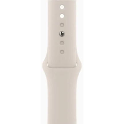 Apple Watch Series 9 GPS 45mm Starlight Aluminium with Starlight Sport Band M/L MR973