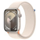 Apple Watch Series 9 GPS 45mm Starlight Aluminium with Starlight Sport Loop MR983