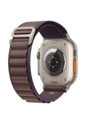Apple Watch Ultra 2 GPS + Cellular 49mm Titanium Case with Indigo Alpine Loop - Medium MRET3, MRFF3