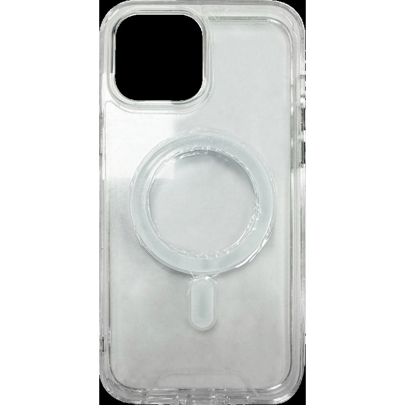 Накладка iPhone 13 Pro Max clear Space Case TPU MagSafe