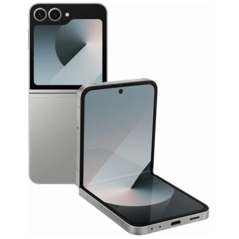 Смартфон Samsung Galaxy Flip 6 5G 12/512GB Silver Shadow (SM-F741BZSHSEK) UA UCRF