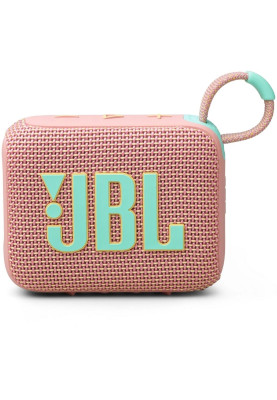 Bluetooth Колонка JBL GO 4 Pink (JBLGO4PINK) UA
