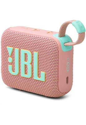 Bluetooth Колонка JBL GO 4 Pink (JBLGO4PINK) UA