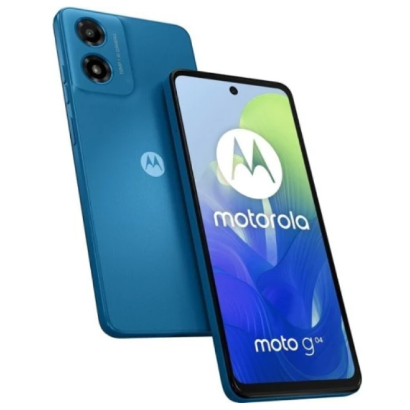 Смартфон Motorola G04 (XT2421-3) 4/64Gb Satin Blue UA UCRF
