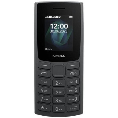 Телефон Nokia 105 TA-1569 SS 2023 Charcoal UA UCRF
