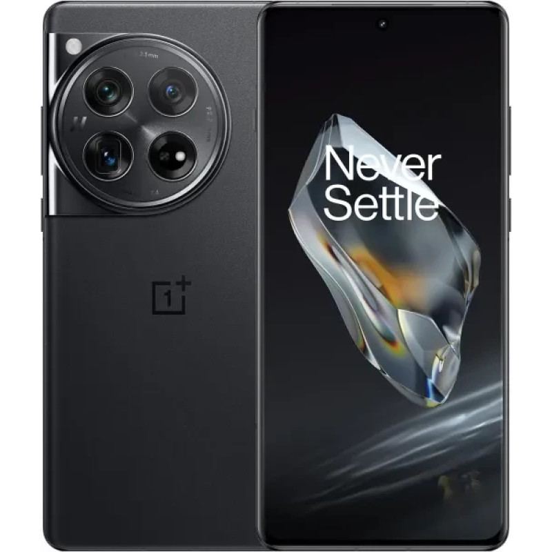 Смартфон OnePlus 12 (CPH2581) 16/512Gb Silky Black NFC (No Adapter) Global version
