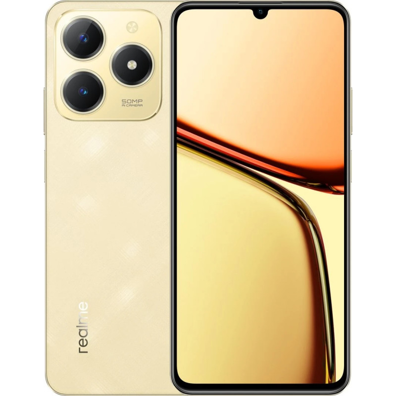Смартфон Realme C61 8/256Gb Sparkle Gold NFC UA UCRF