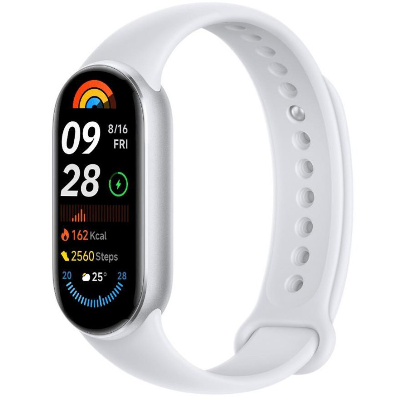 Фітнес-браслет Xiaomi Mi Band 9 Glacier Silver (BHR8340GL) UA