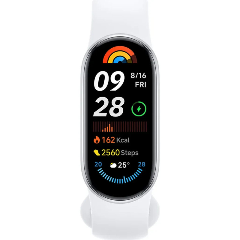 Фітнес-браслет Xiaomi Mi Band 9 Glacier Silver (BHR8340GL) UA