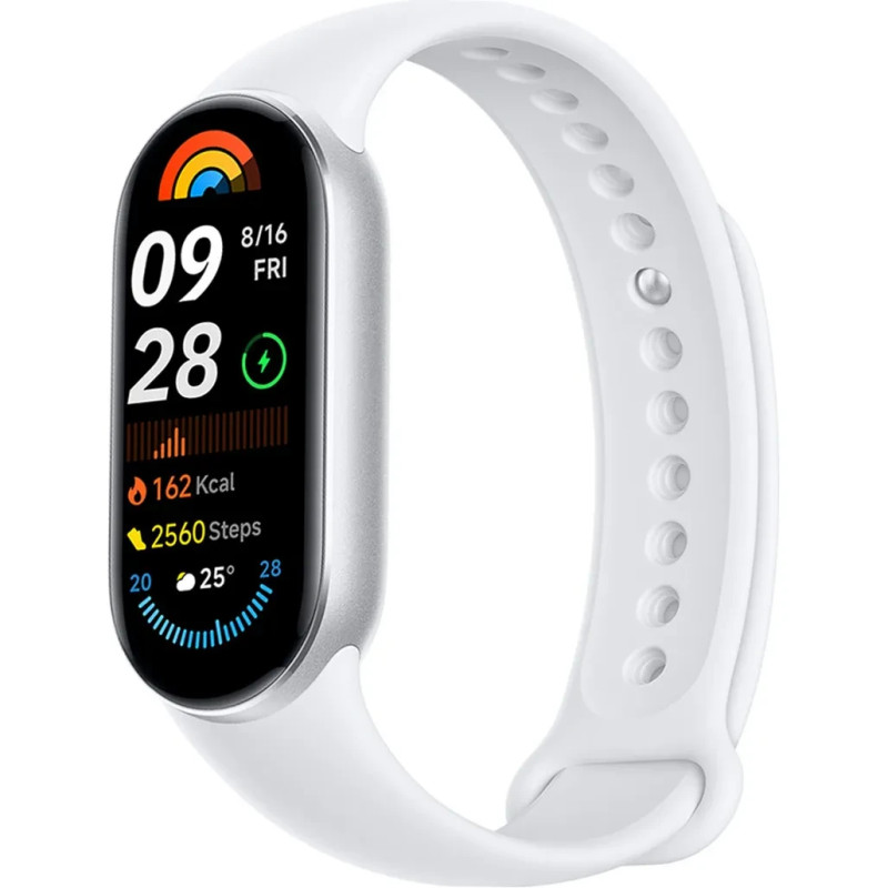 Фітнес-браслет Xiaomi Mi Band 9 Glacier Silver (BHR8340GL) UA