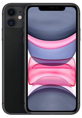 Смартфон Apple iPhone 11 64Gb Black UA UCRF