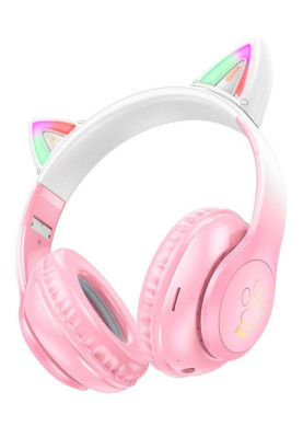 Bluetooth Stereo Hoco W42 Cat Ear cherry blossom