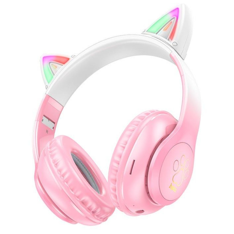 Bluetooth Stereo Hoco W42 Cat Ear cherry blossom