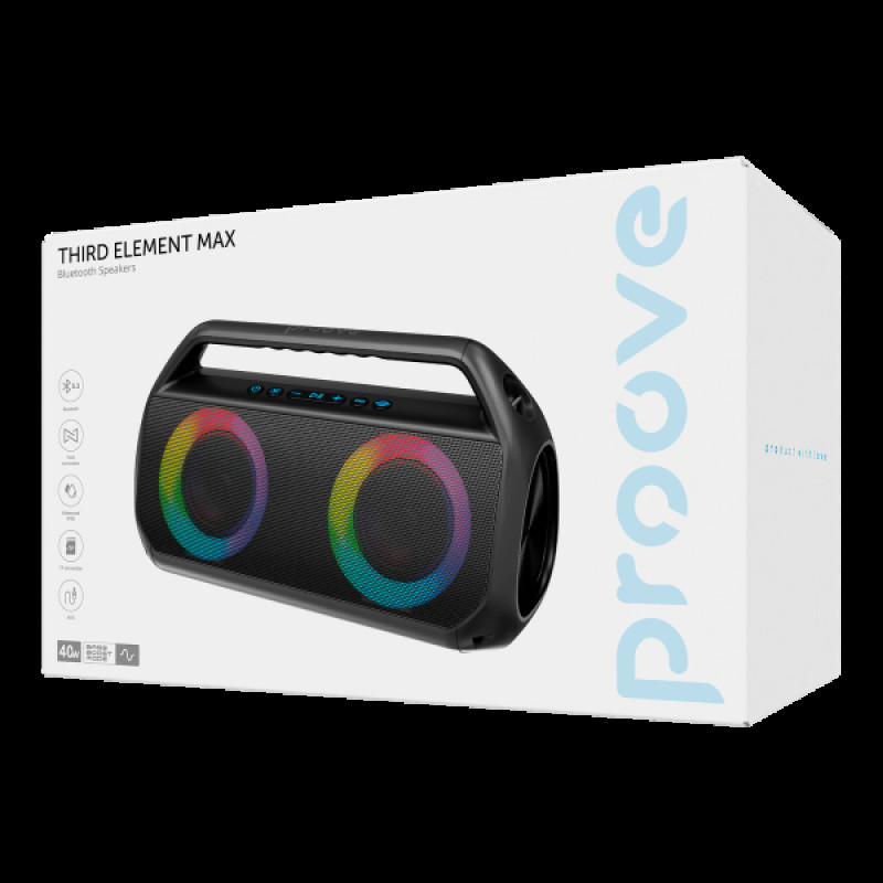 Bluetooth Колонка Proove Third Element Max 40W black UA