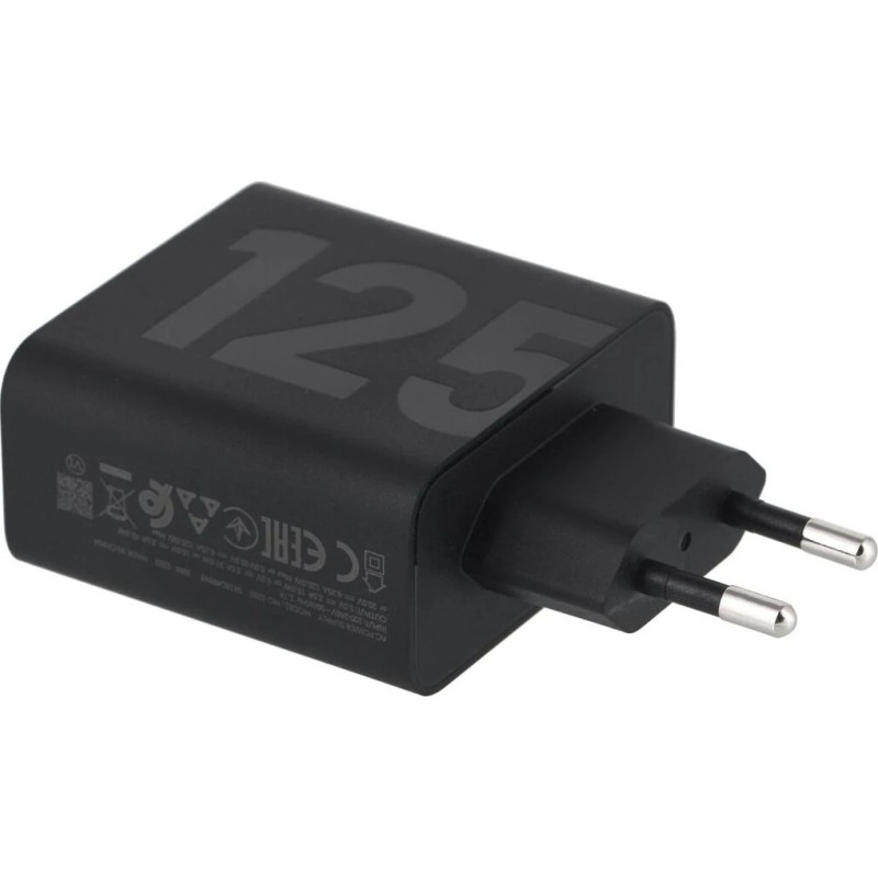 МЗП Motorola 125W GaN Fast USB-C to USB-C cable (SJMC1252) black UA