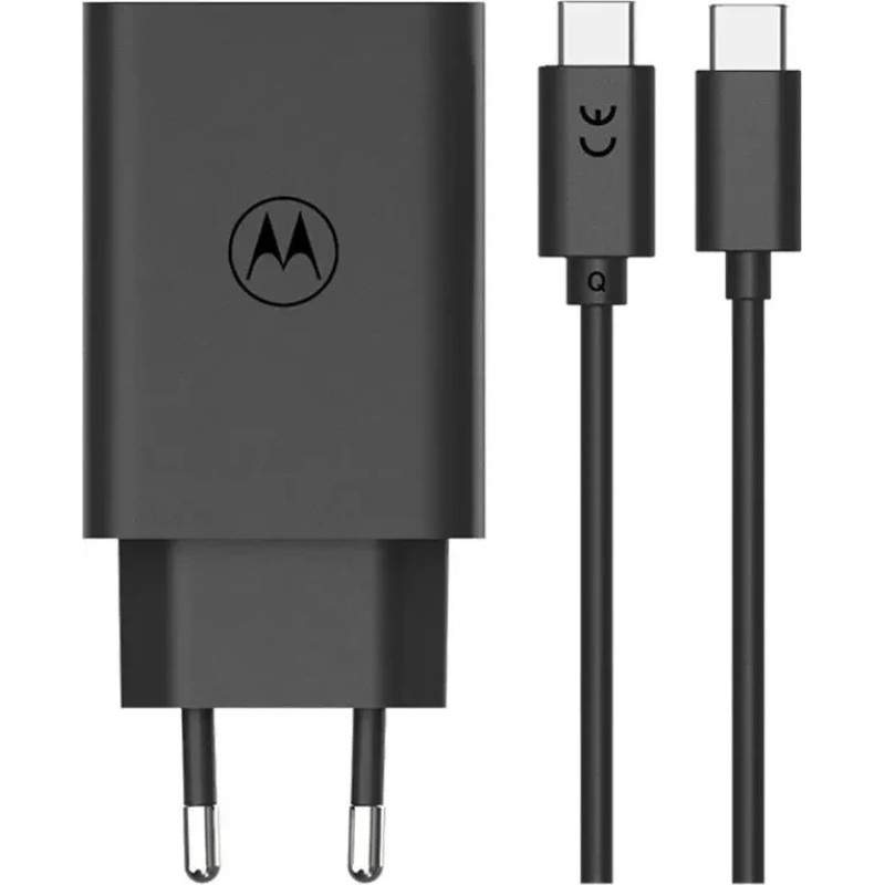 МЗП Motorola 30W USB-C to USB-C cable (SJMC302) black UA