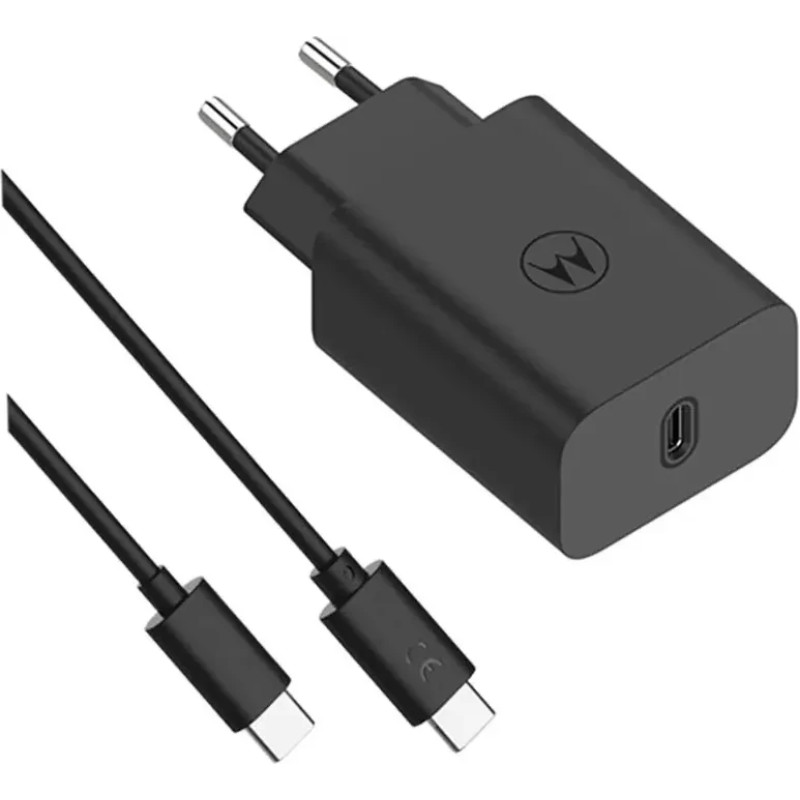 МЗП Motorola 30W USB-C to USB-C cable (SJMC302) black UA