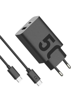 МЗП Motorola 50W Duo USB-C/ USB-A to USB-C cable (SJMC502) black UA