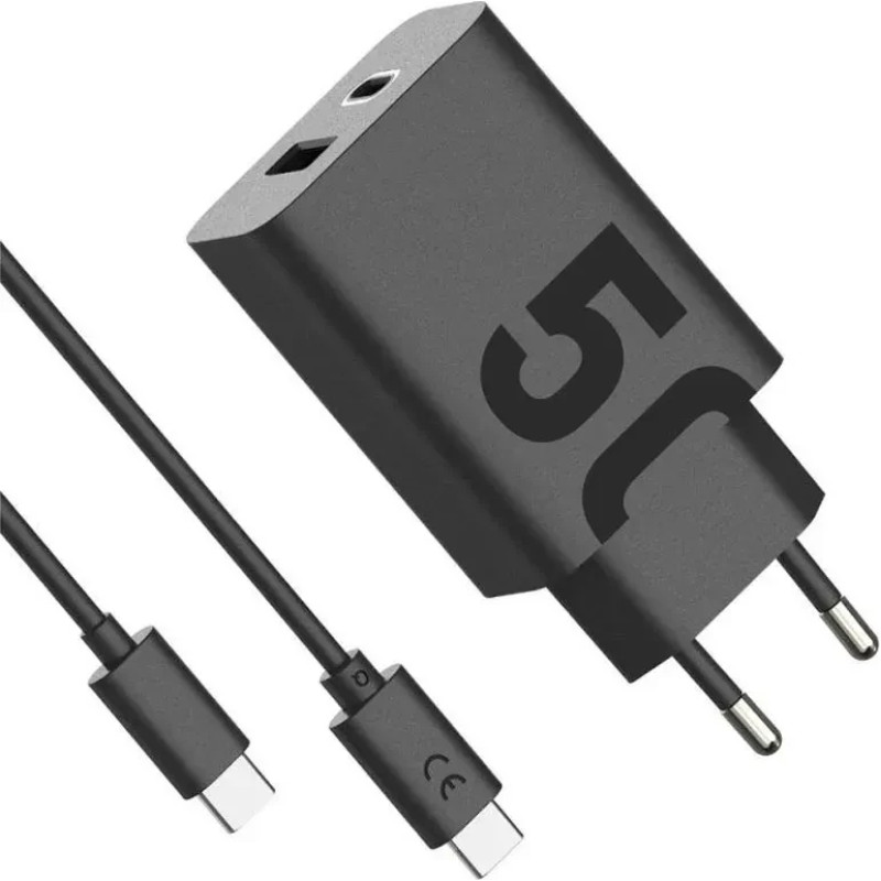 МЗП Motorola 50W Duo USB-C/ USB-A to USB-C cable (SJMC502) black UA