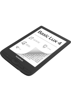 Електронна книга PocketBook 618 Basic Lux 4 Ink Black (PB618-P-CIS)